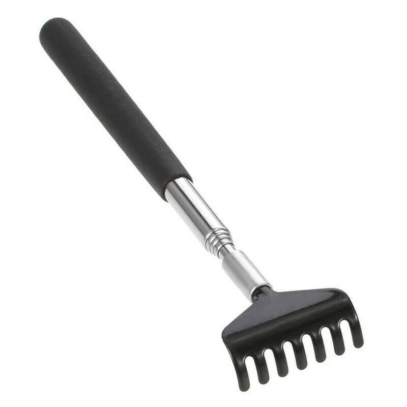 Stainless Steel Retractable Itching Rake Massage Back Scratcher