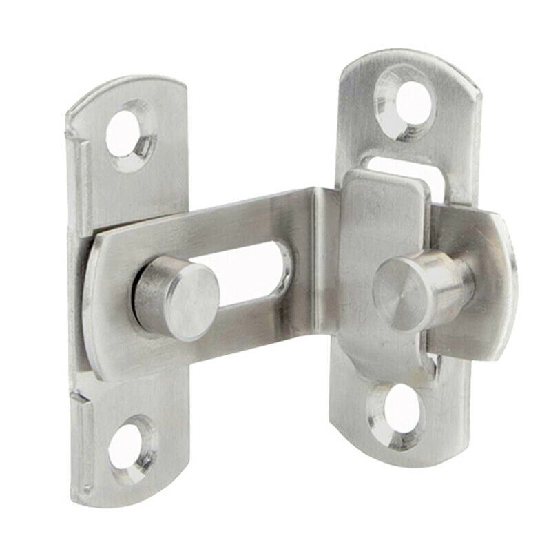 Stainless Steel 90 Degree Door Clasp Lock Shift Door Buckle Door Latch Do.l8