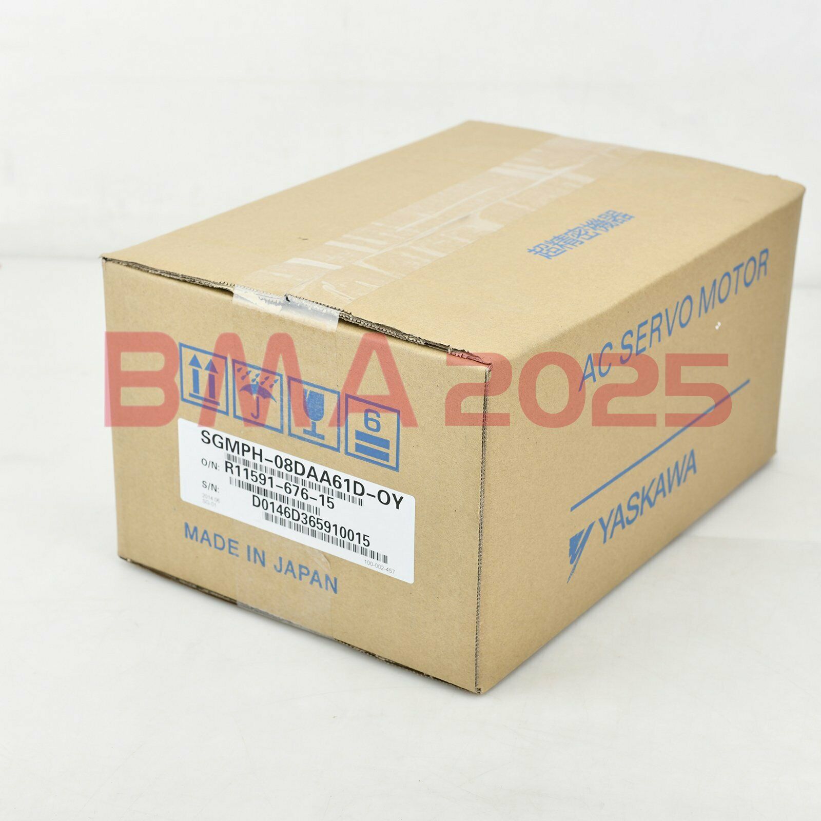1PC Brand New SGMPH-08DAA61D-OY servo motor 1year warranty DHL free Ship YS9T