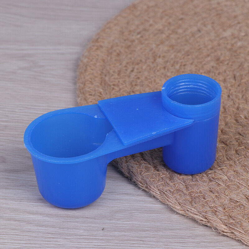 1PC Bird Drinker Double mouth drinker Drinking cup feeding trough Water b.l8