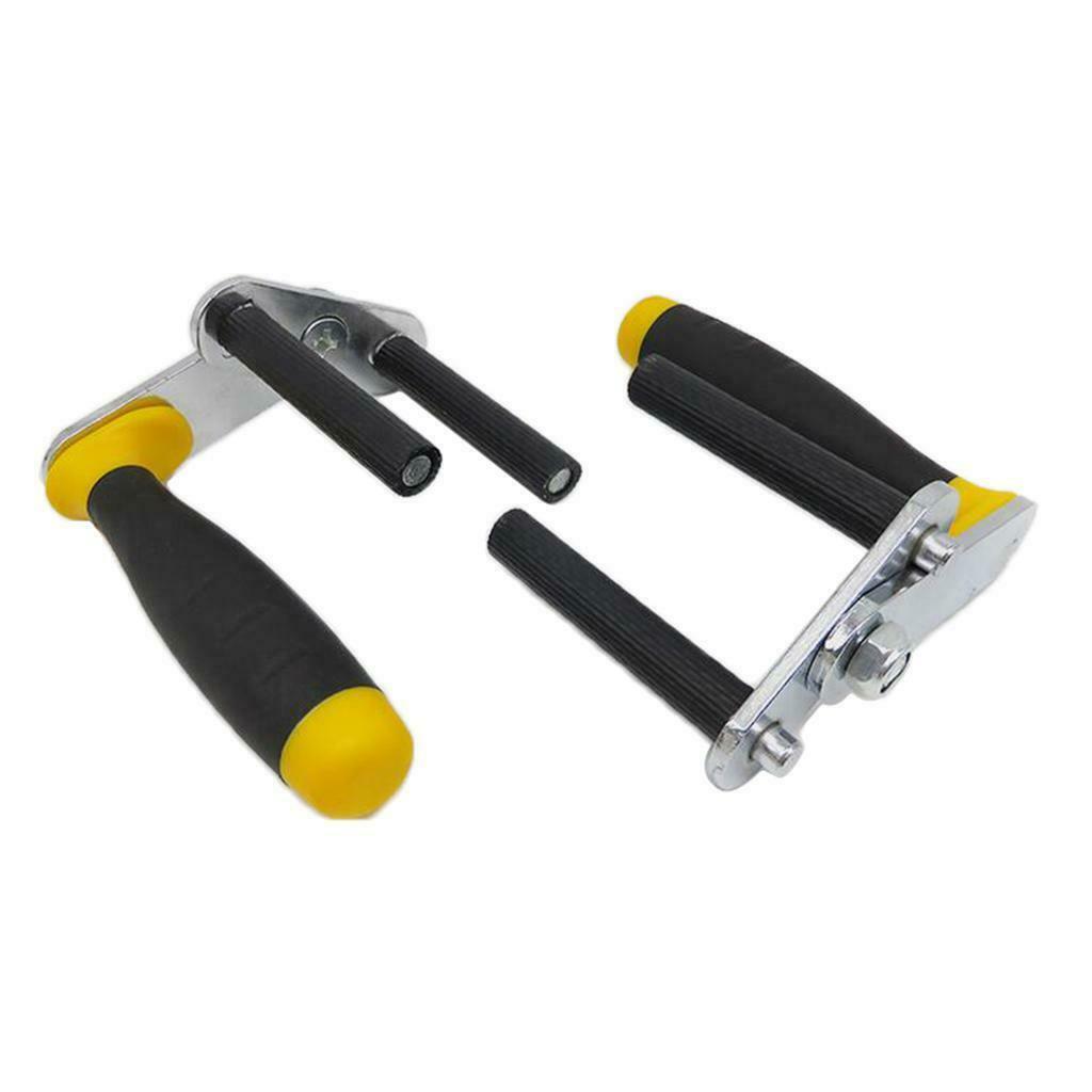 2pcs Metal Panel Carrier Gripper Handle Carry Drywall Plywood Hand Tools