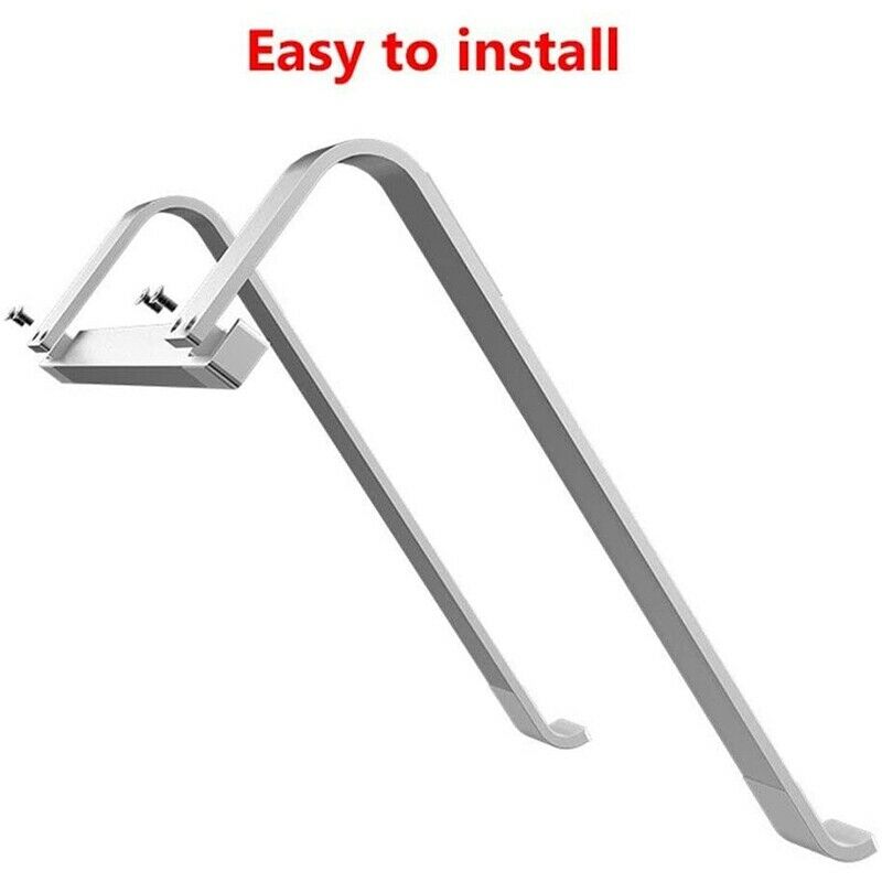 2X(Aluminum Alloy Laptop Stand Folding Computer Stand for Macbook Air Pro NR5E1)