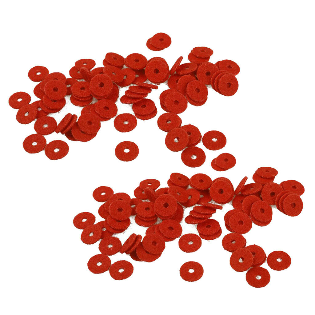 Complete Set 180 Pieces Piano Balance Rail / Hitch Pin Felt Punch 0.5 Inch