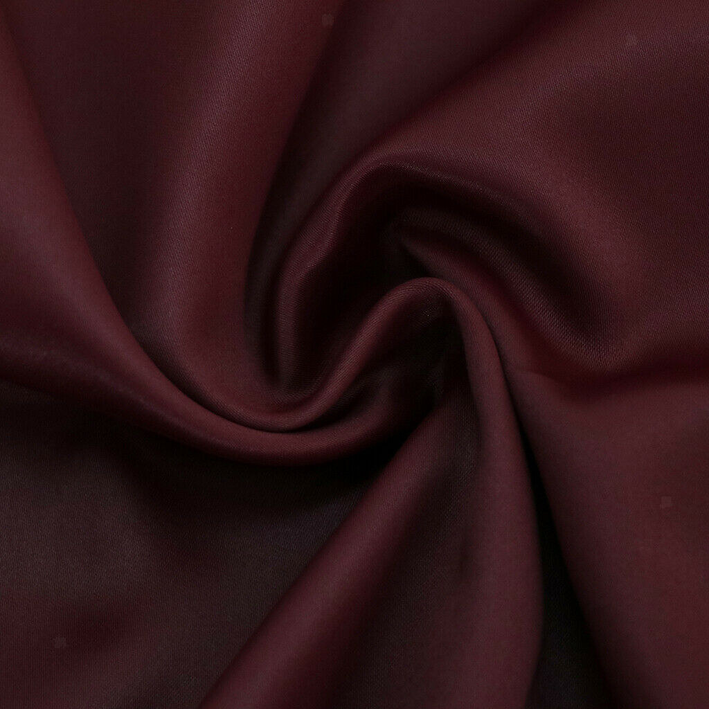 Blackout Curtain Window Curtains Room Darkening Roman Shades Red_2