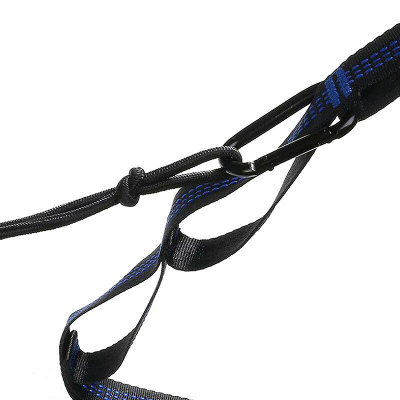 2Pcs Heavy Duty Hammock Strap Tree Hanging Belt Outdoor Camping ClotheslineYXDD