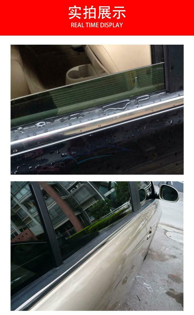15MM 4M Universal car Window Glass Windshield Rubber Sealing Strip Waterproof