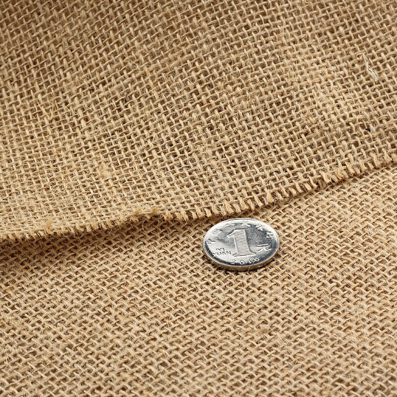 160*50cm Jute Sack Linen Fabric Cloth For DIY Handcraft Storage Bags Materials