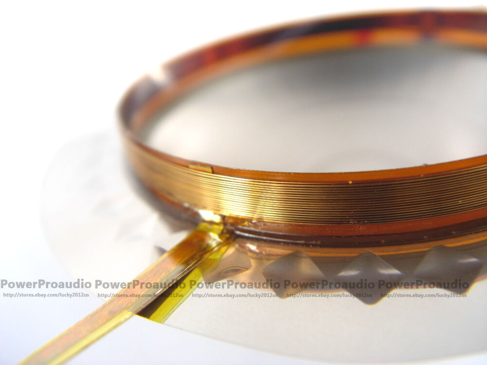 1pcs 44.4 mm /44.5mm  8 ohm  Titanium  diaphragm voice coil