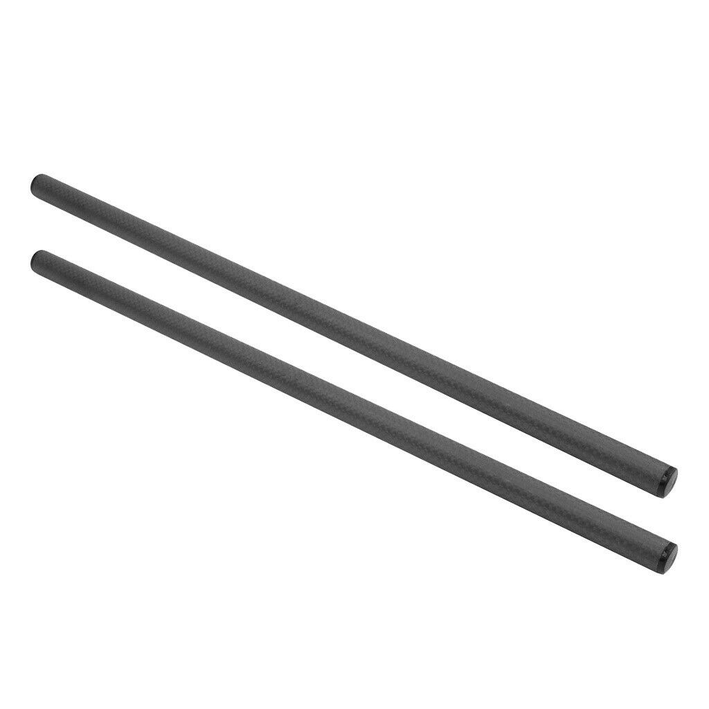 1 Pair Of 15 Mm Carbon Fiber 16 '' Rods For 15 Mm Rail Support System Follow