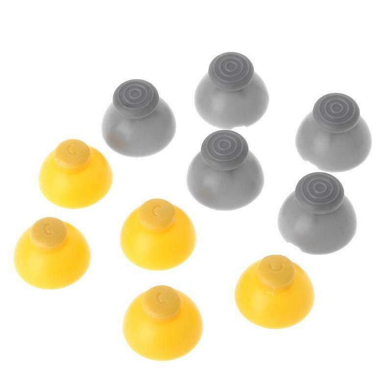 5 Pair Replacement Gamepad Joystick Cap For GameCube NGC Controller