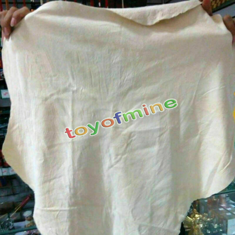 Natural Shammy Chamois Leather Car Cleaning Towels Drying Car Washing Cloth AU