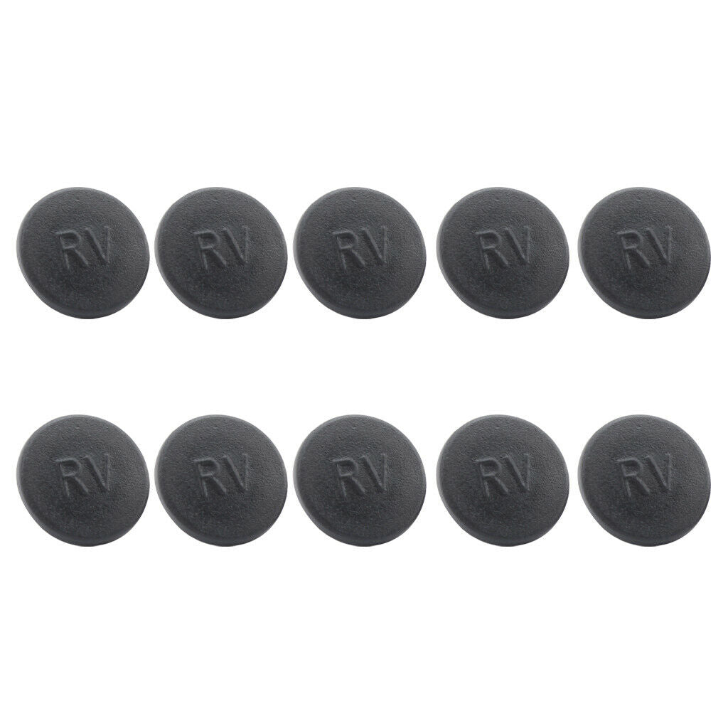 10pcs Hex Socket Allen Bolt Screw Hexagon Head Hedset   Protector M6 Black