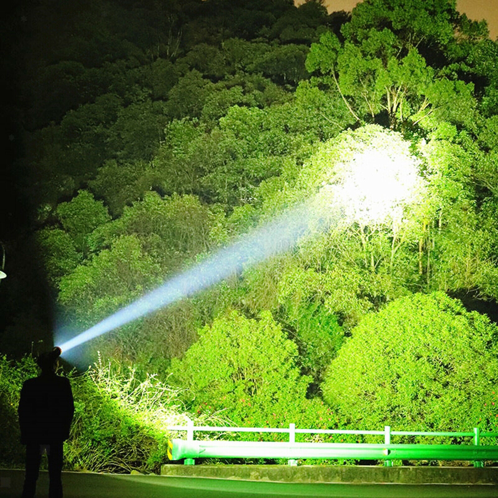 Rechargeable Headlamp Motion Sensor Mini Light Waterproof Lamp Headlight