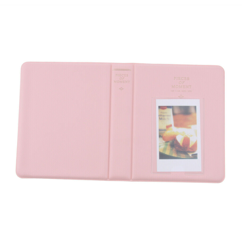64 Pocket Album Photo Book for Mini 8 7s 25 50s 90 Pink 3