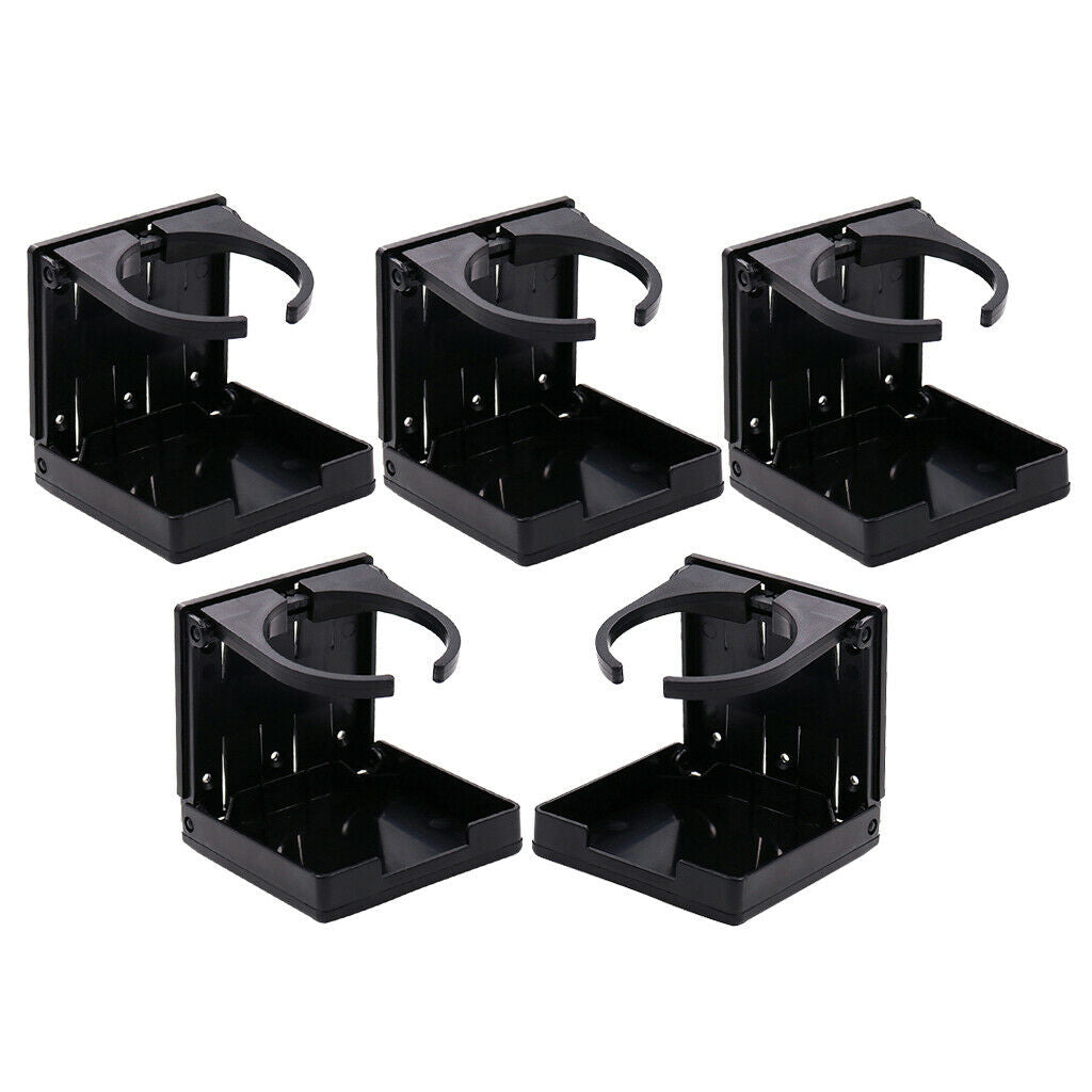 5x Adjustable Nylon Water Cup Bottle Holder for Marine Boat RV Yacht Car