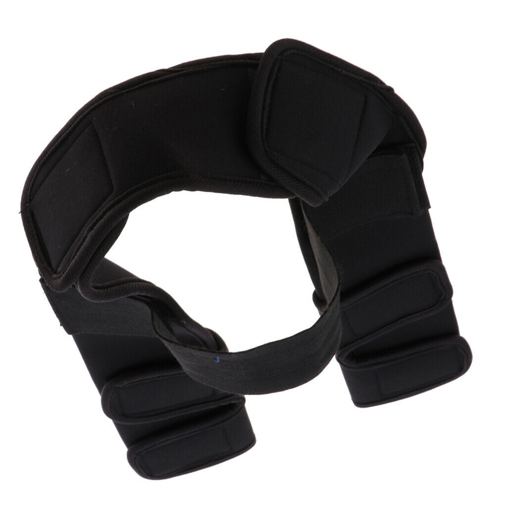 Black M Pet Dog Puppy Front Leg Hock Joint Wrap Protect Wounds