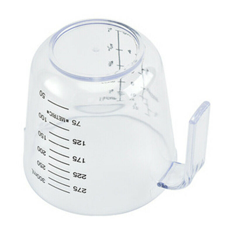 300ml Plastic Measuring Cup Clear Scale Show Transparent Mug Pour SpoutM Rf
