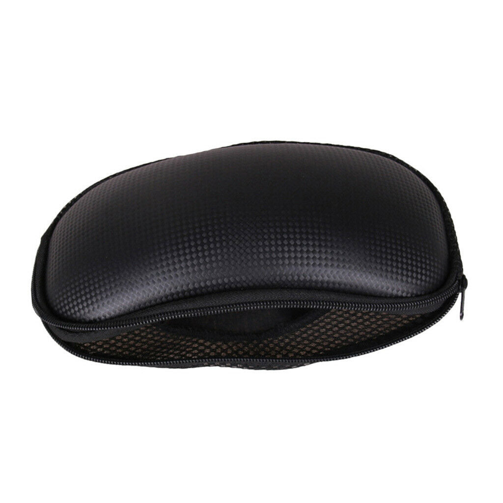 Portable Leather Eyeglass Pouch Goggles Sunglasses Reading Glasses Case