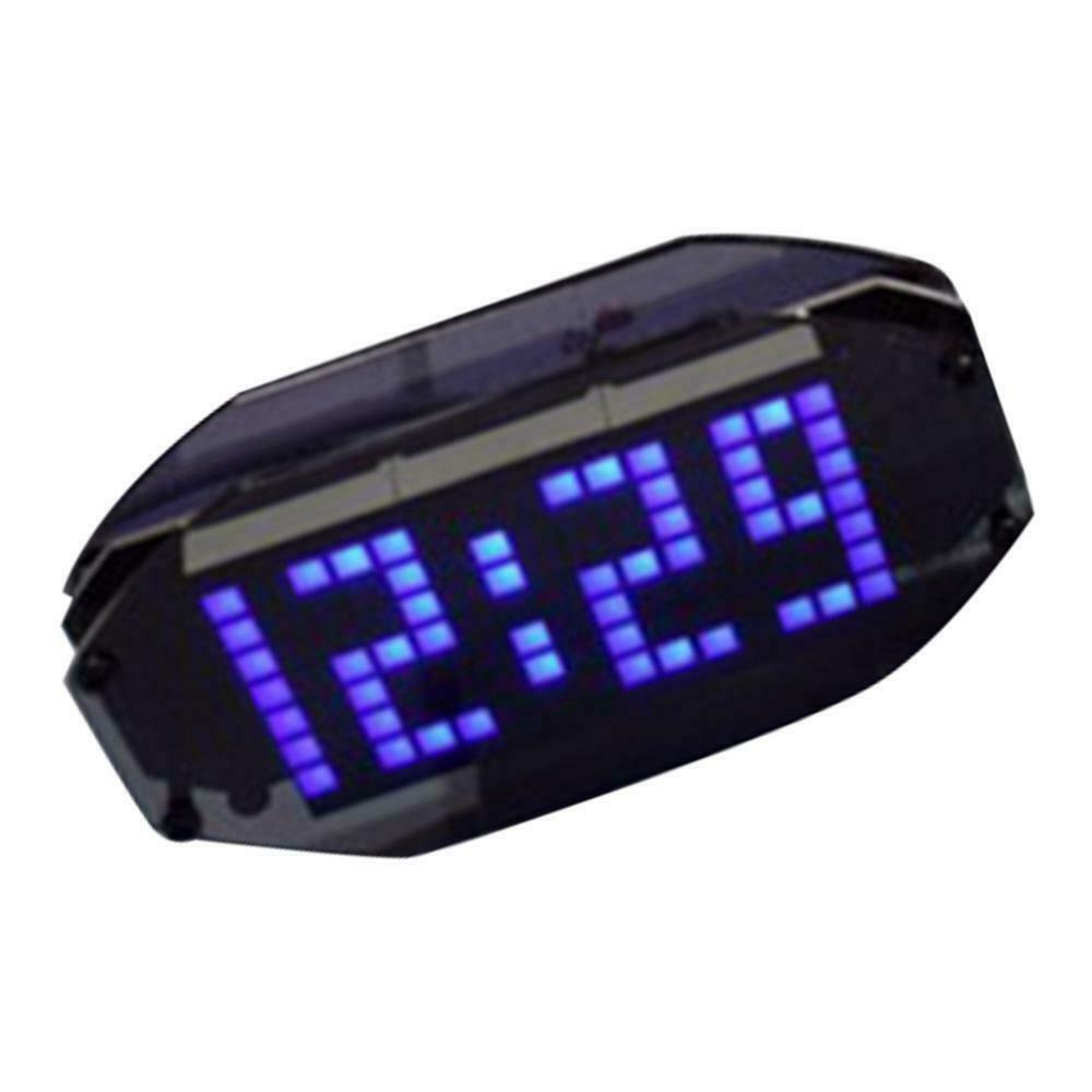 Alarm Desktop Clock, Large Screen Decorative Digital Clock with Time,