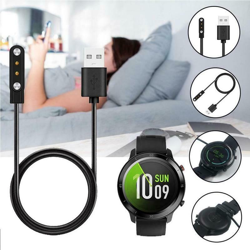 USB Charging Cable Base Cord Wire for -Ticwatch GTX Sport Smart Watch Accessori