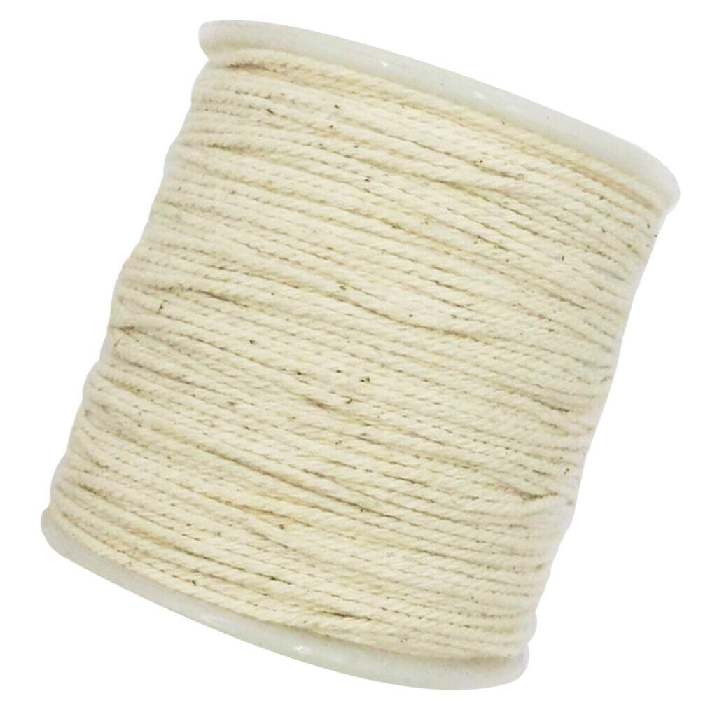 100 Meter Natural Cotton Twisted Cord Rope Sash Craft Macrame Artisan Strings
