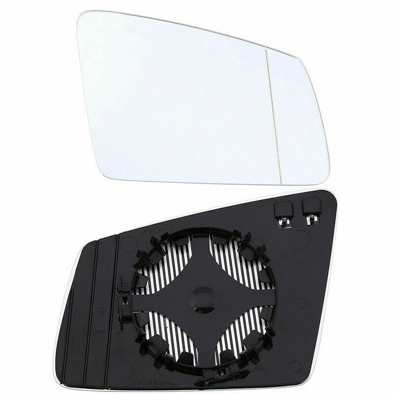 Right Side Mirror Glass Heated Passenger Side For Mercedes Benz W204 W212 W221