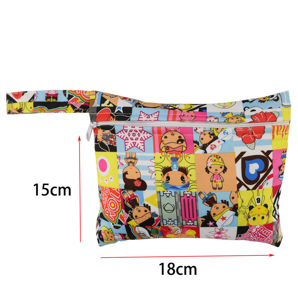 Mini Nursing Wet Bag Waterproof Reusable for Mama Cloth Menstrual Pad.l8