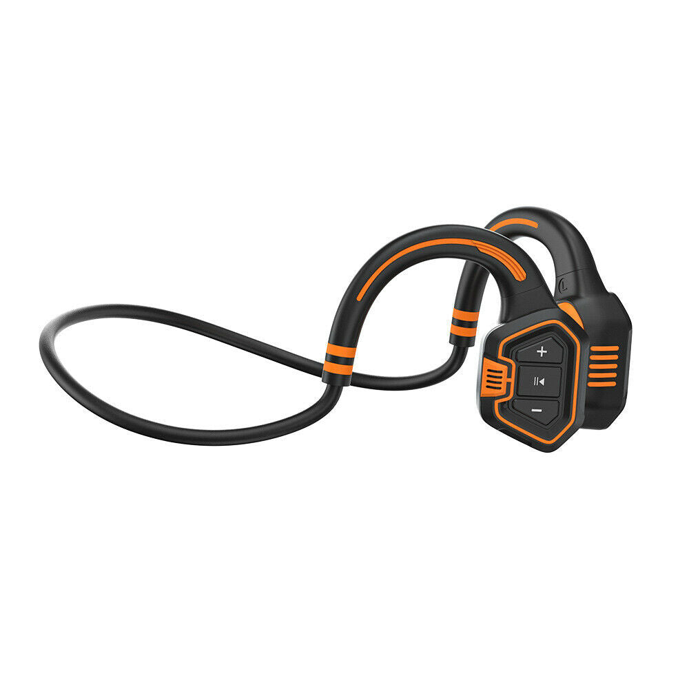 Bone Conduction MP3 Swimming Headphones IPX8 Waterproof Wireless Earphones 16GB