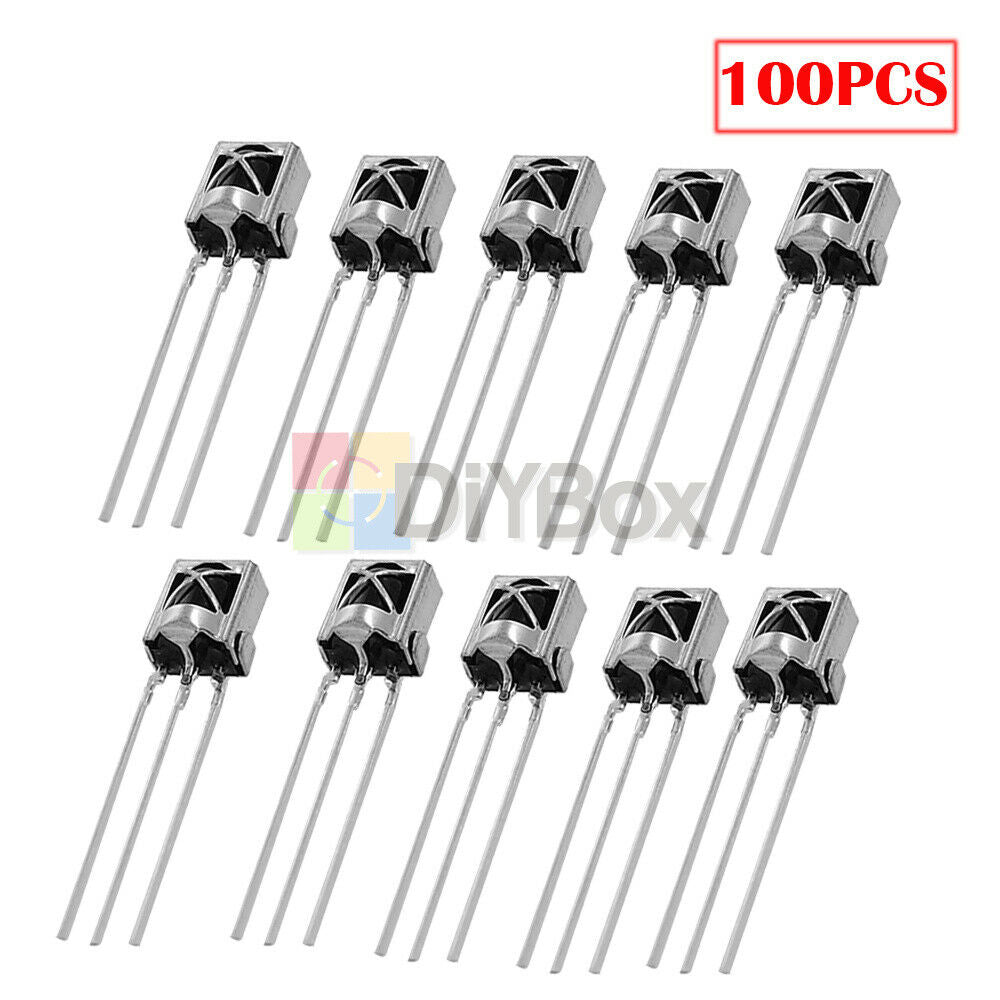 [100PCS] TL1838 VS1838B HX1838 Universal Infrared Receiver with Metal case A857