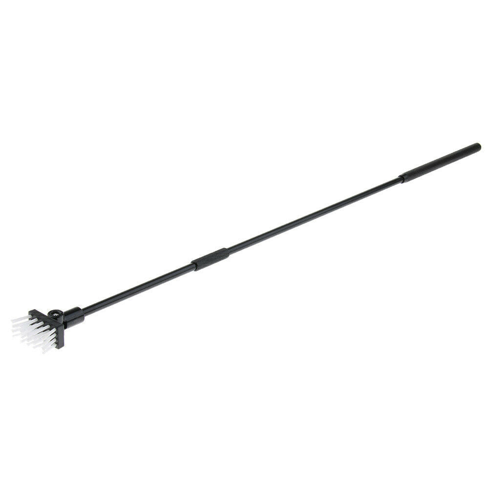 Adjustable Handle Length Aquarium Fish Tank Brush Cleaner 1 Set