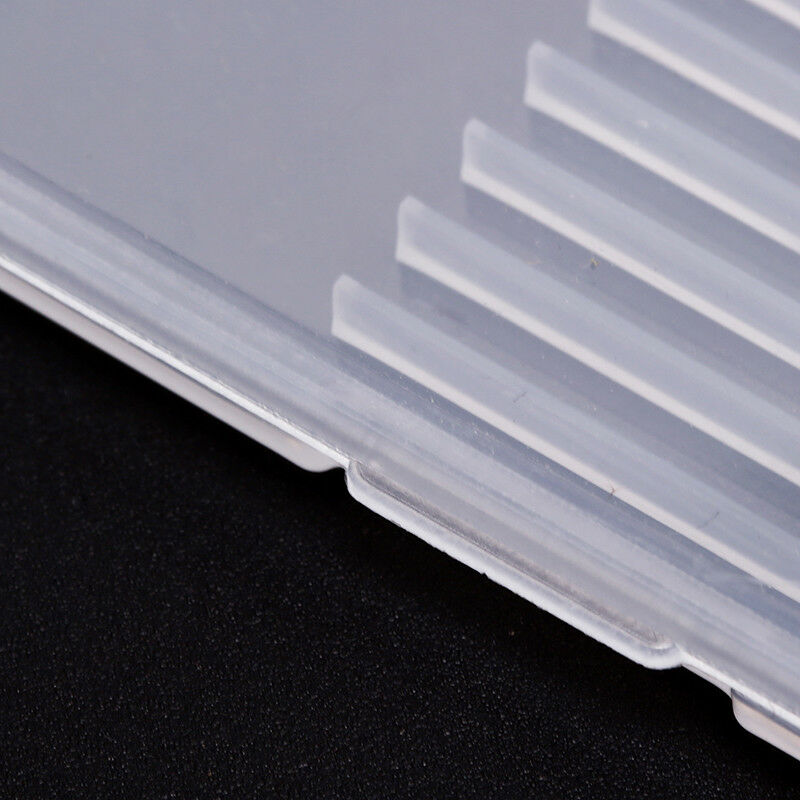 1pc plastic transparent drill bit storage box collection container cas.l8