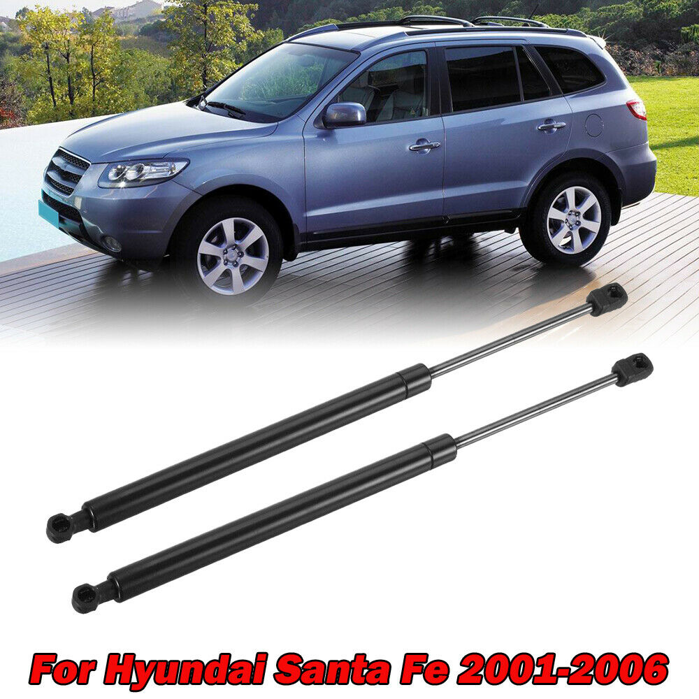 2Pcs Rear Window Glass Gas Lift Supports Shocks Fits Hyundai Santa Fe 2001-2006