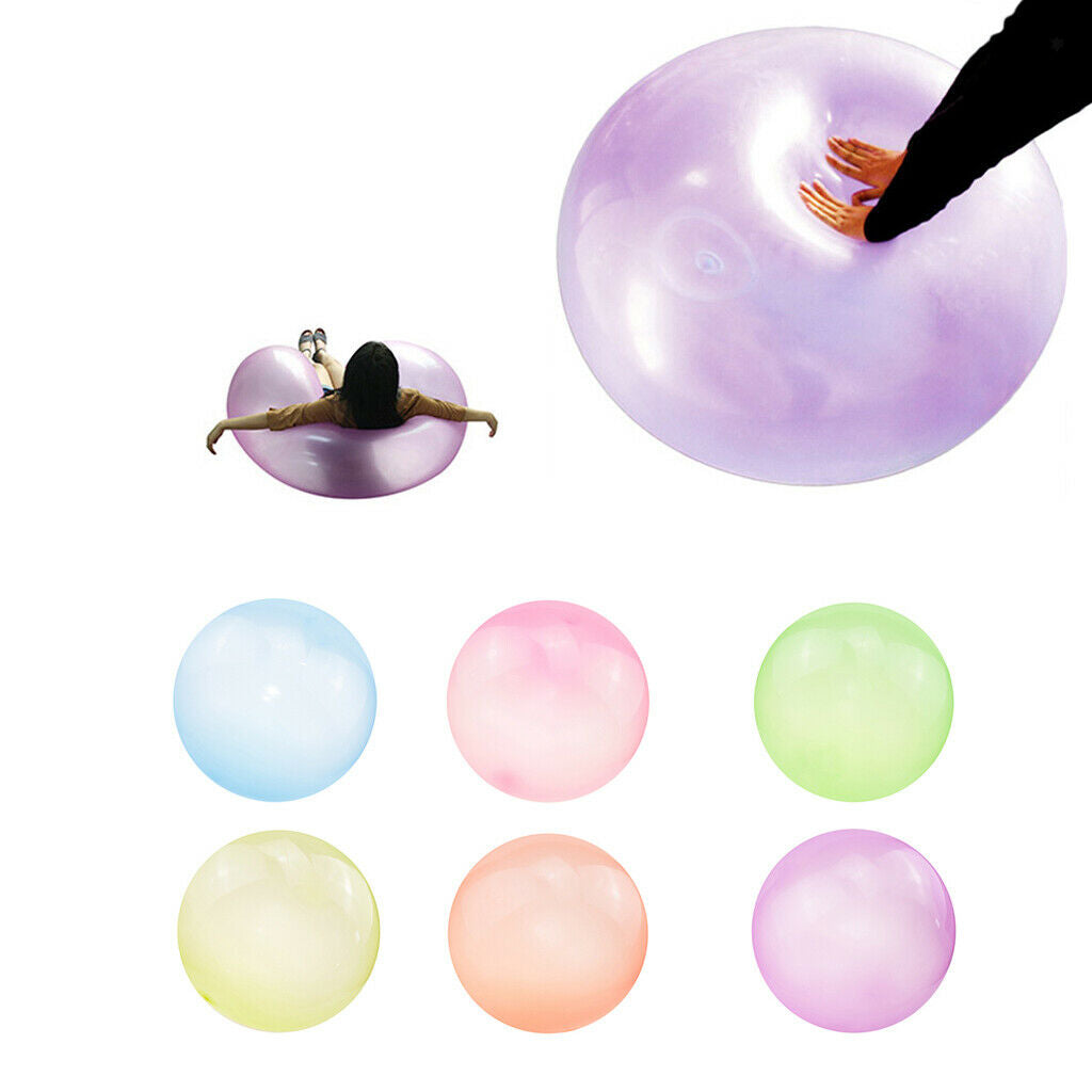 Bubble Ball Stretch Indoor Birthday Wedding Decor Game Interactive Blue M