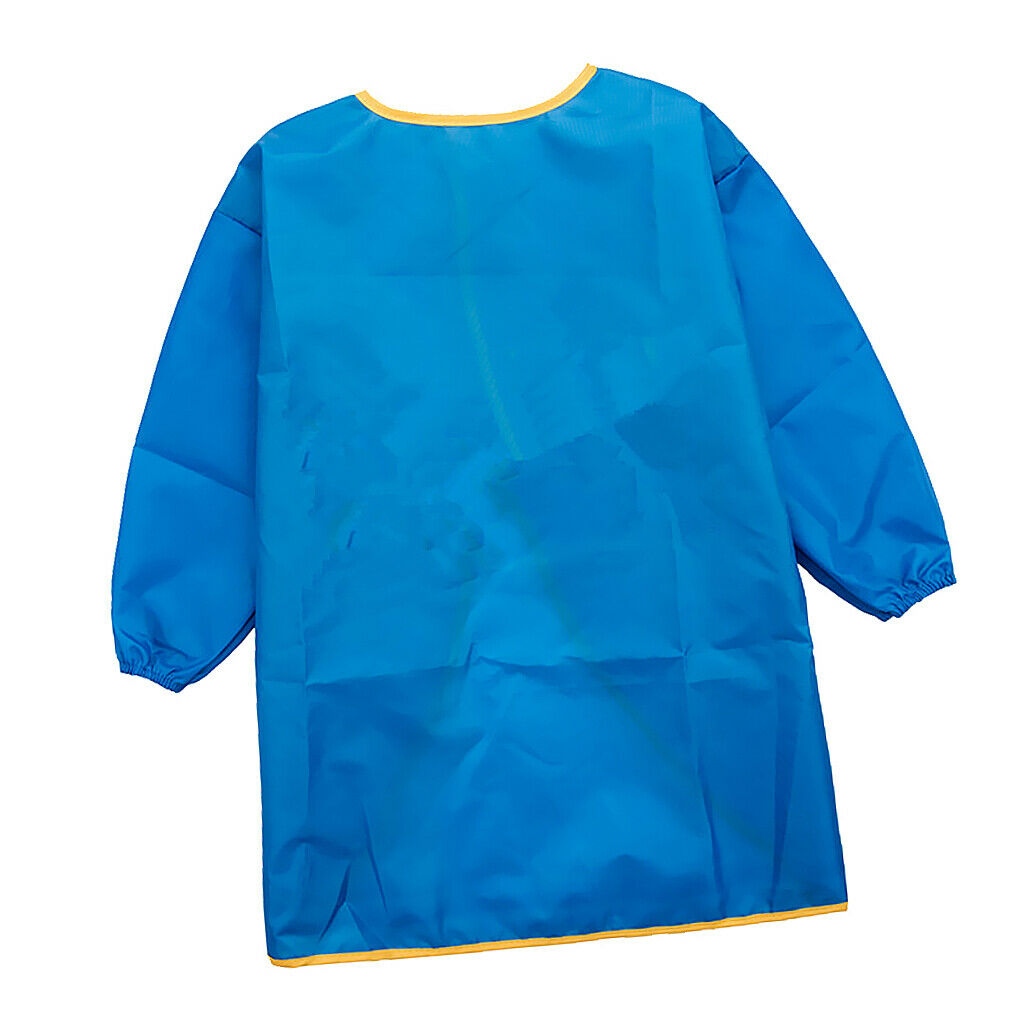 5pcs Kids Waterproof Apron Long-sleeve Smock Painting Art Toddler for 130-150cm