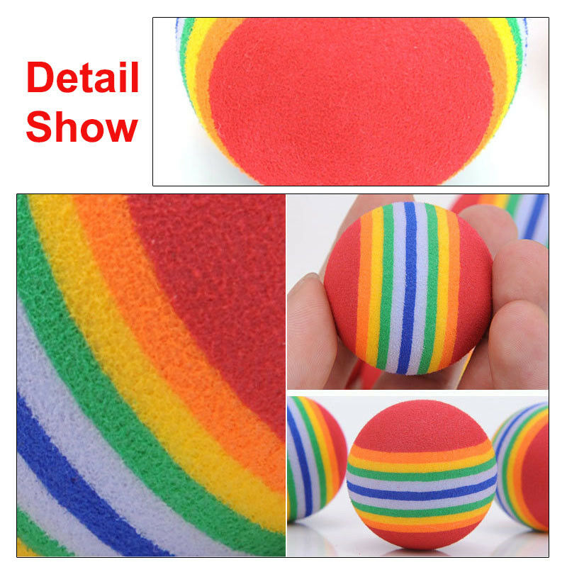2pcs Funny Dog Cat Kitten Catch Jumping Moving Rolling Pet Training Balls Toys