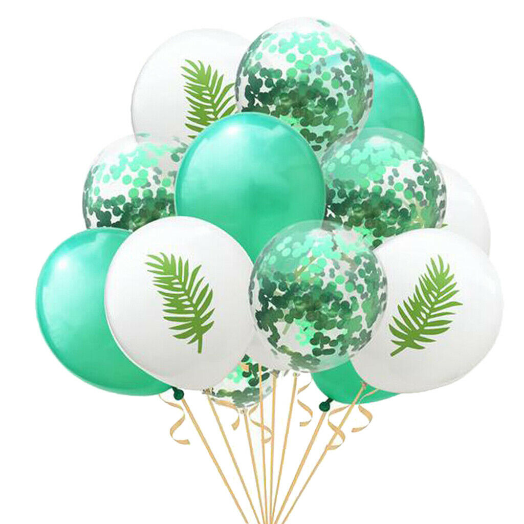 15 Pieces Latex Balloons with confetti Wedding Birthday Party Decorations 2