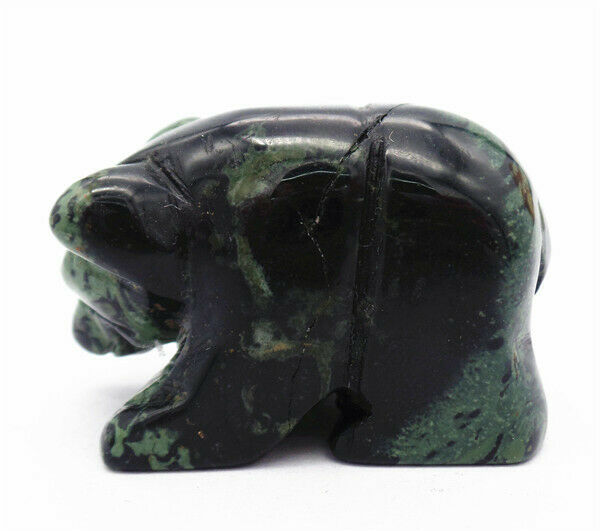 48x31x23mm Natural Kambaba Jasper Carved Bear Decoration Statue Decor HH7731