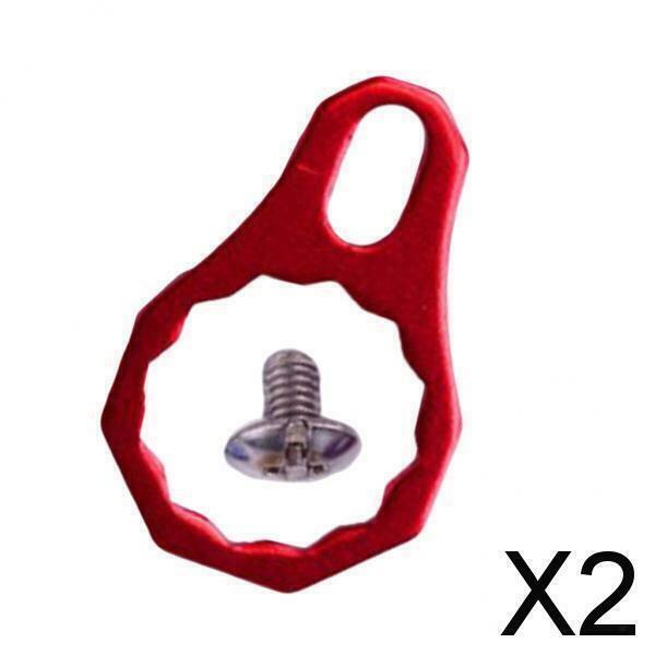 2X Reels Locking Plate Left/Right Baitcasting Tackle DIY Fishing Accessory Red