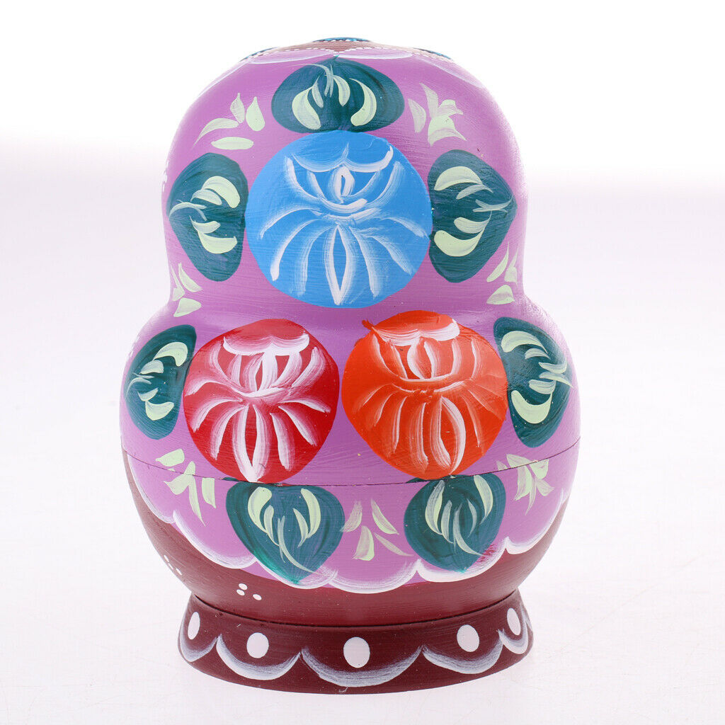 10 Pieces Flower Printed Babushka Russian