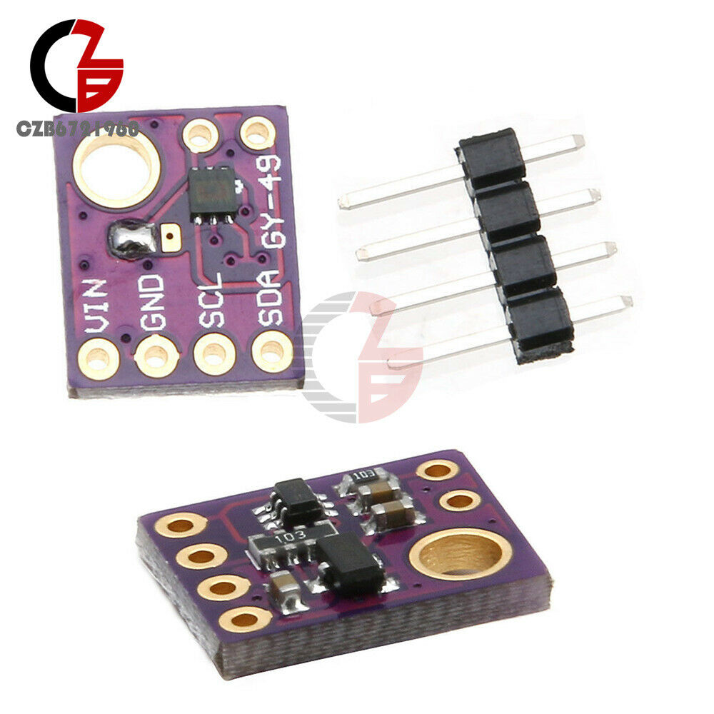 MAX44009 GY-49 Ambient Light Sensor Module with Header 4 Pin Module Fit Arduino