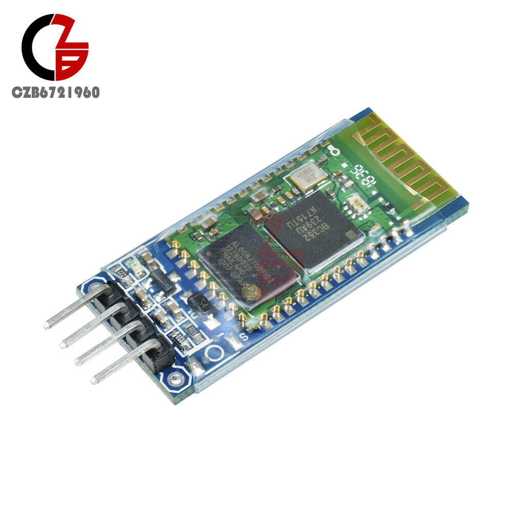 10PCS HC-06 RS232 Wireless Serial Bluetooth RF Transceiver Module With backplane