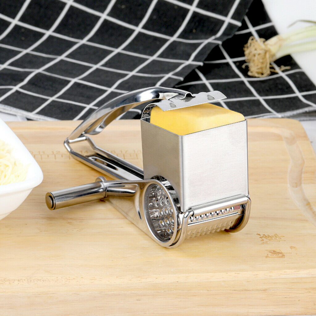 Rotary Cheese Grater Cutter Easy to Clean Manual Rotary Grater Gadget