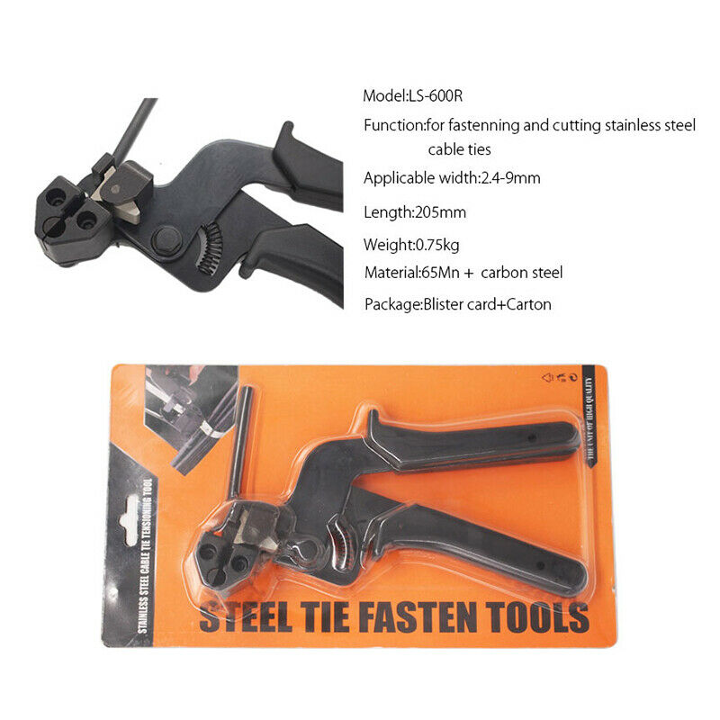 Cable Tie Gun for Stainless Steel Hand Fastening Tools Tensioning