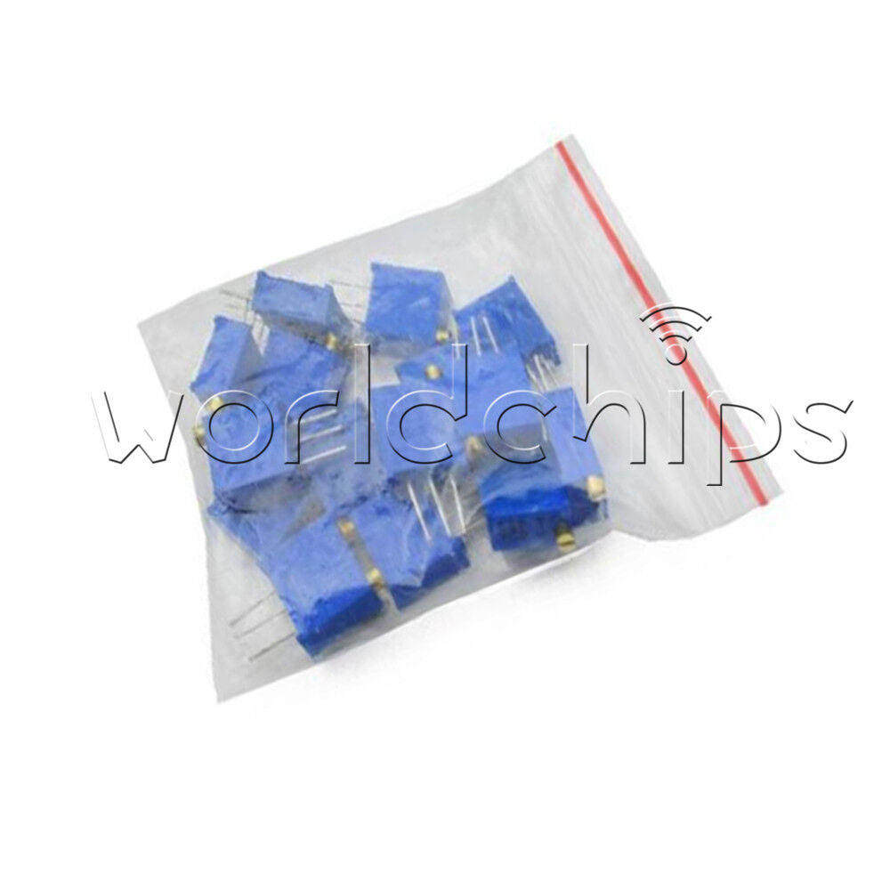 15PCS Potentiometer Assorted Kit Variable Resistor Resistive 15Value 3296Trimmer
