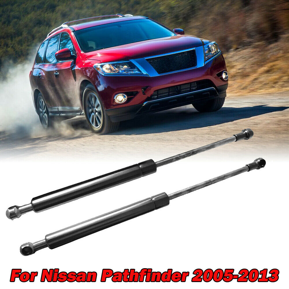 2Pcs Rear Window Glass Lift Support For Pathfinder 2005 2006 2007 2008 2009-2013