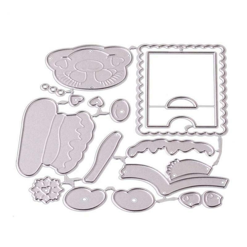 Christmas Snowman Metal Cutting Dies Stencil Scrapbook Album Paper Card Template