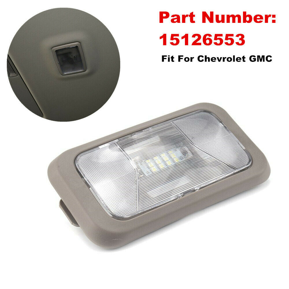 Car Interior Dome Light Roof Lamp Set Fit For Chevrolet GMC 15126553 15191866 OE