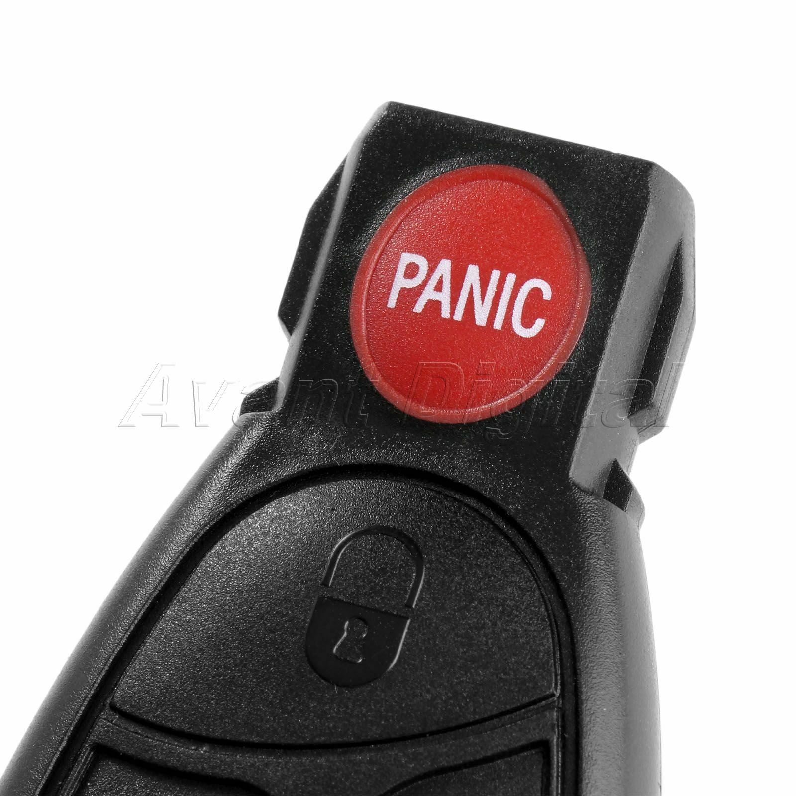 for Mercedes Benz Car Remote Replacement Battery Clip Key Insert with Shell Case
