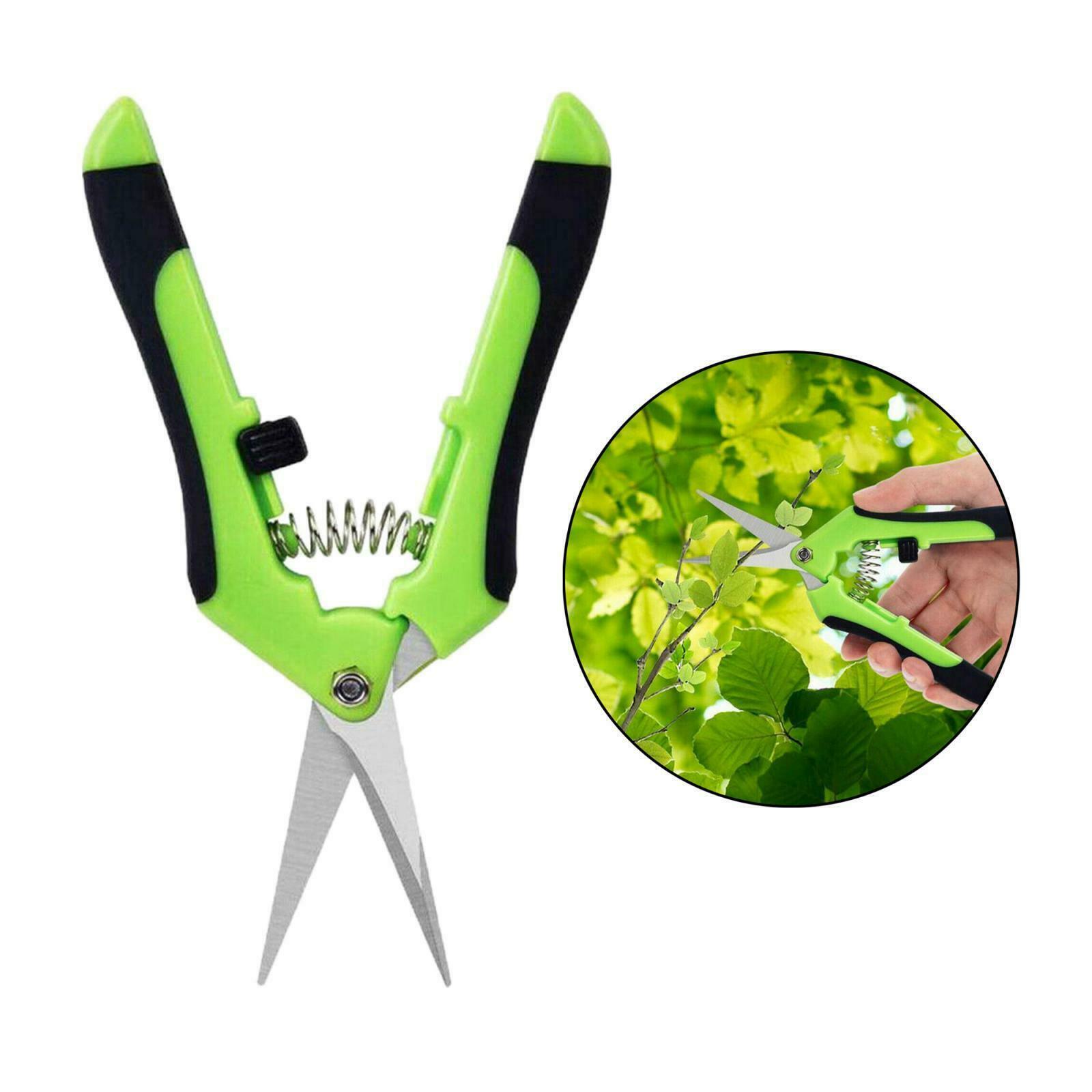 Pruning Shears Trimming Scissors Snip Plant Flower Herb Garden Lawn Tool Acc