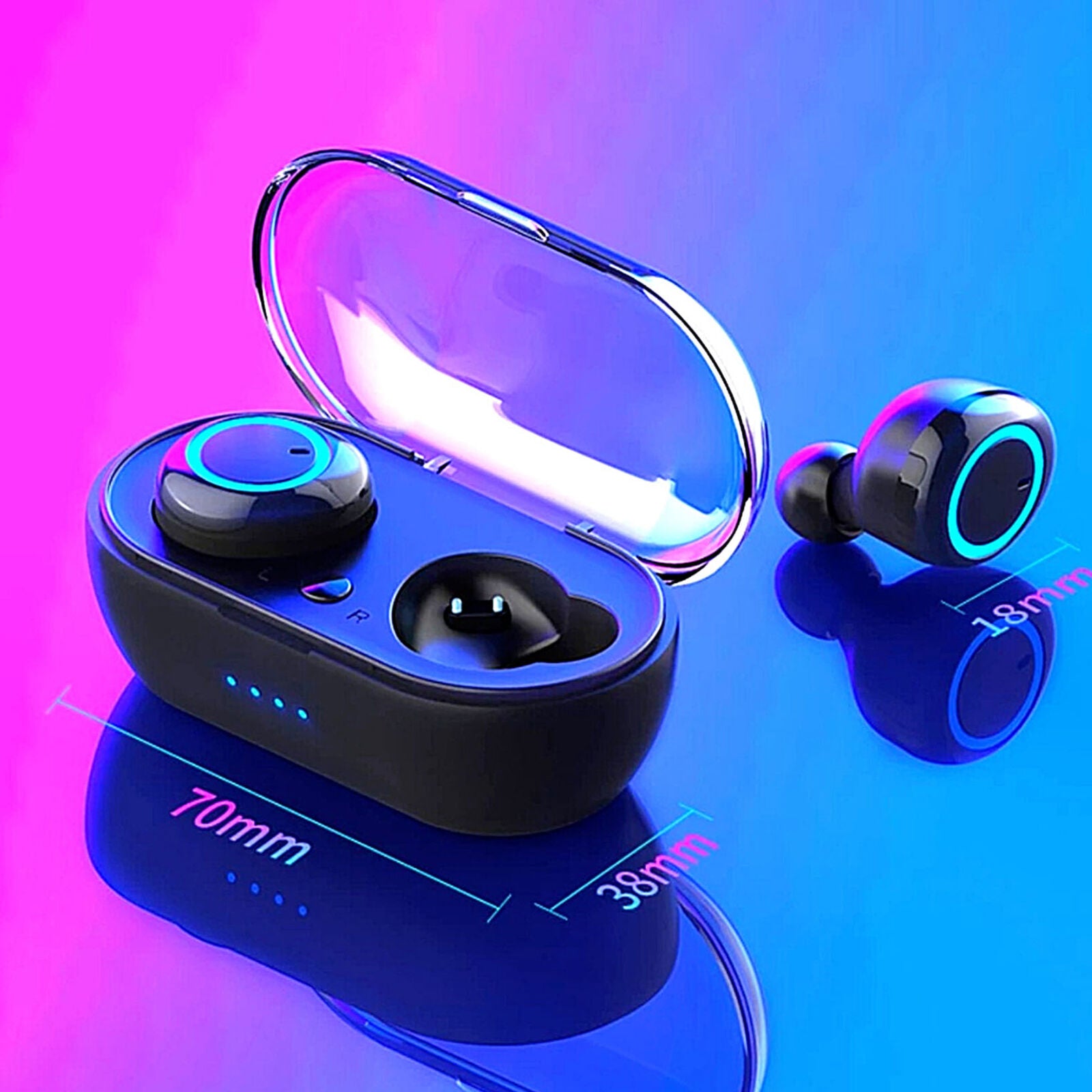 Earbuds Wireless Bluetooth Earphone headset In-Ear Headphones With Charging Case
